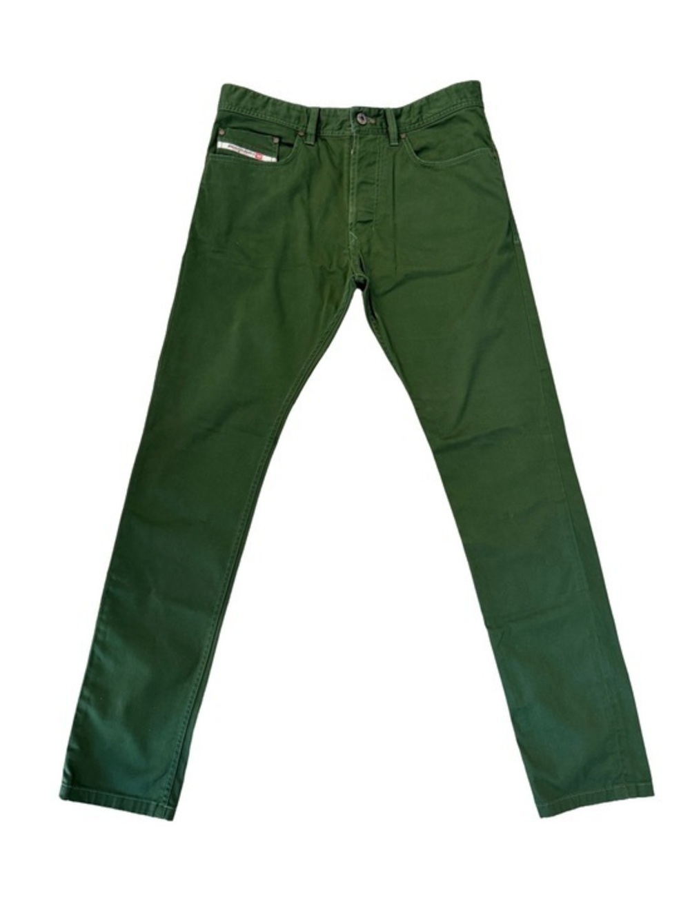Men’s Diesel Green Slim Fit Cotton Jeans W29